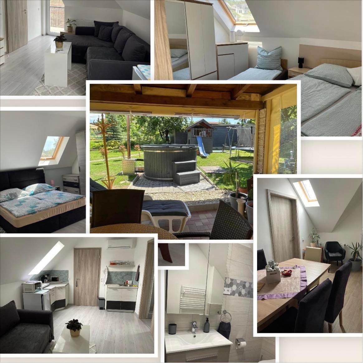 Jasmin Apartment House Vonyarcvashegy Bagian luar foto